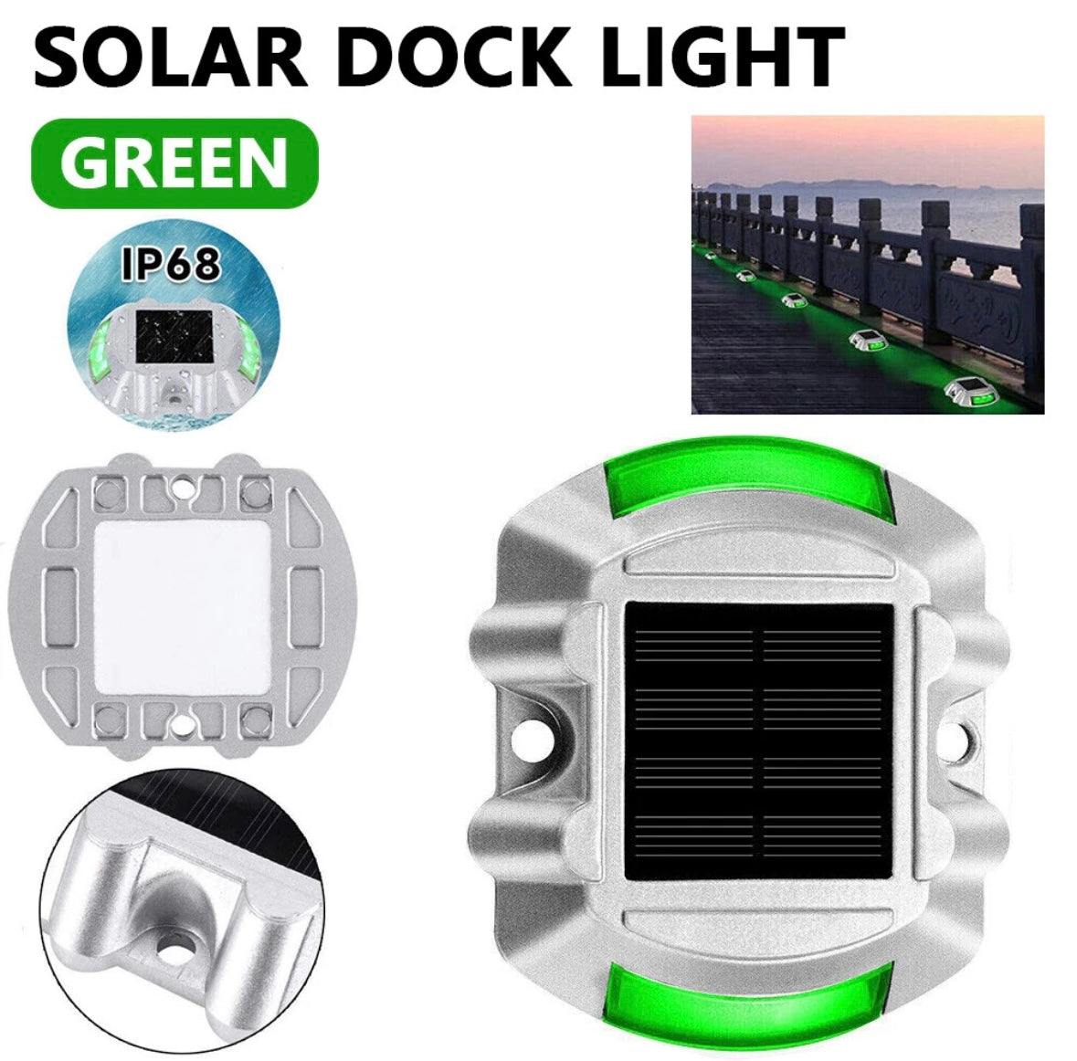 Driveway Solar Lights 2pk